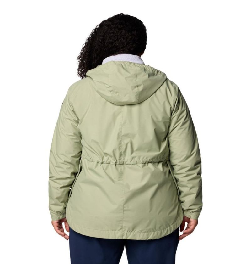 Chaqueta impermeable Columbia Lillian Ridge II Safari para mujer – talla S