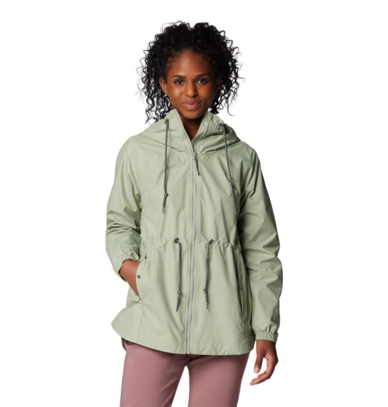Chaqueta impermeable Columbia Lillian Ridge II Safari para mujer – talla S