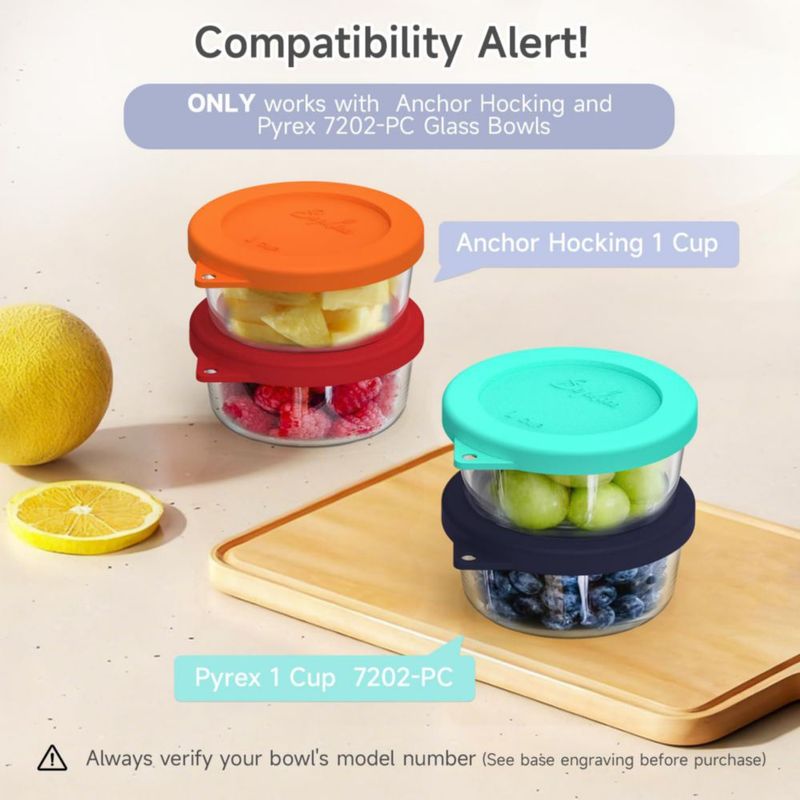 Tapa de contenedor SOPHICO 240 ml silicona (pack de 2)