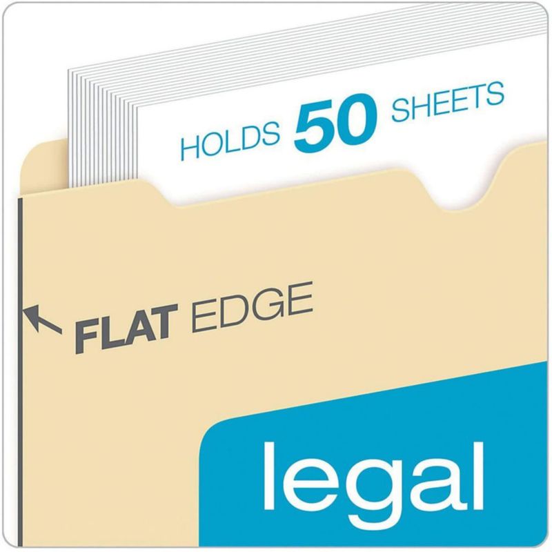 Carpeta de archivo Office Depot 21x36 cm Legal paquete de 100