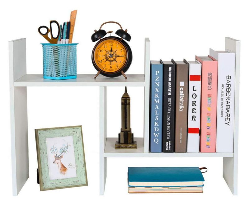 Estantería de escritorio ajustable PAG 37‑59 cm de melamina