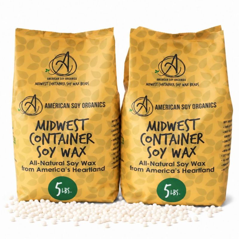 Perlas de Cera de Soja American Soy Organics 45 kg (10 lb)