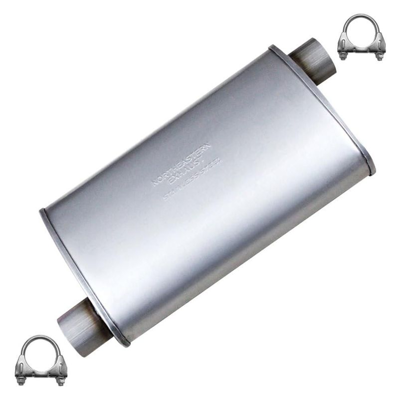 Silenciador Northeastern Exhaust para Chevy Equinox 2.4L (acero inoxidable)