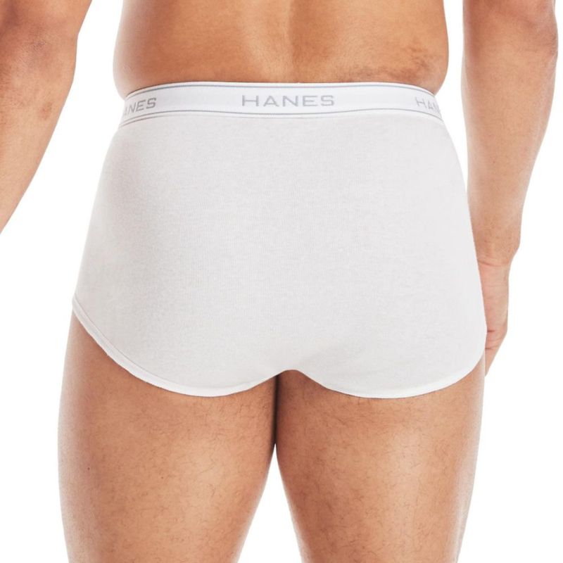 Calzoncillos Hanes blancos sin etiqueta con cinturilla ComfortFlex