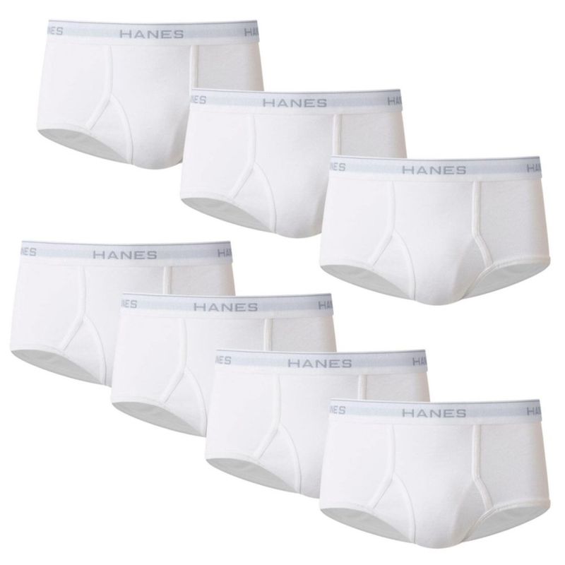 Calzoncillos Hanes blancos sin etiqueta con cinturilla ComfortFlex