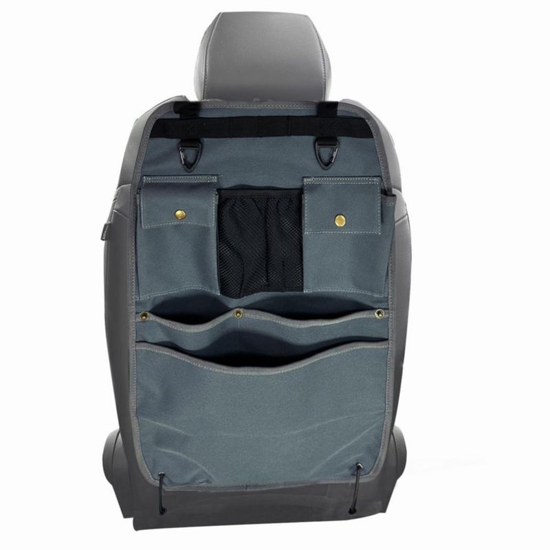 Caddy BEATUNEE 41x61 cm Gris con Múltiples Bolsillos
