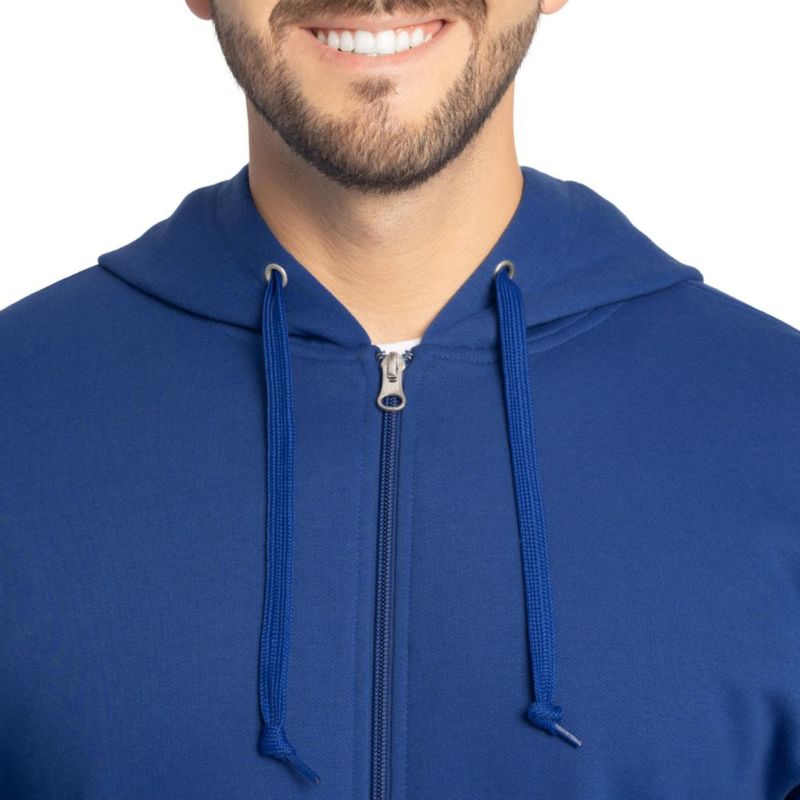 Sudadera con capucha Fruit of the Loom talla Grande color Azul Suave