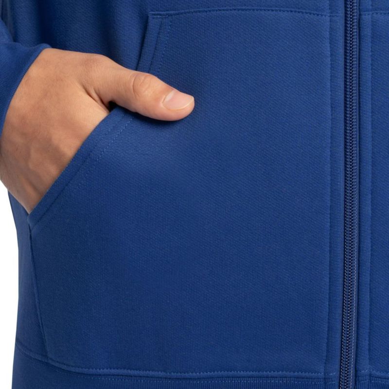 Sudadera con capucha Fruit of the Loom talla Grande color Azul Suave