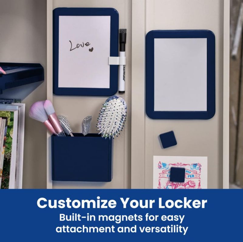 Kit Organizador para Casilleros LockerMate de 6 Piezas - Marino
