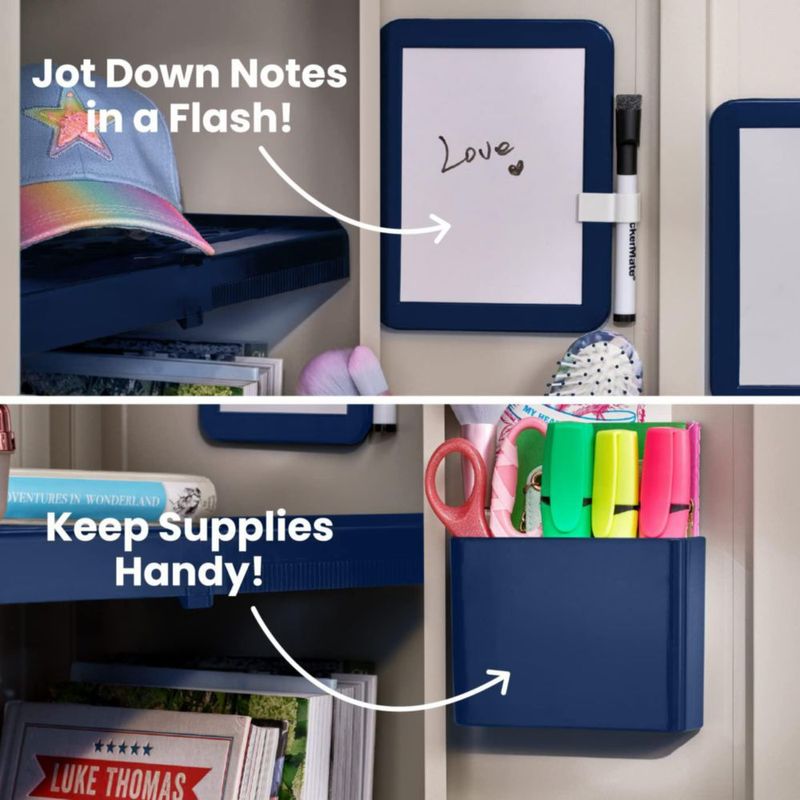 Kit Organizador para Casilleros LockerMate de 6 Piezas - Marino