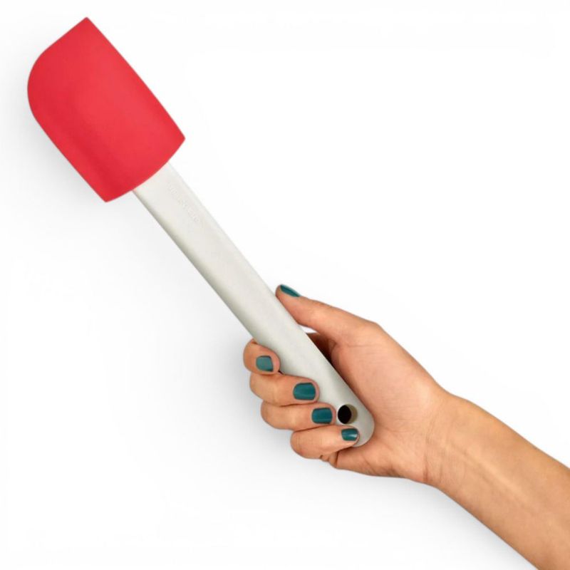 Espátula de silicona Tupperware 27 cm rojo y blanco