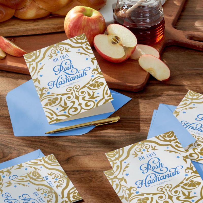 Tarjetas de Felicitación Hallmark 40 unidades para Rosh Hashaná