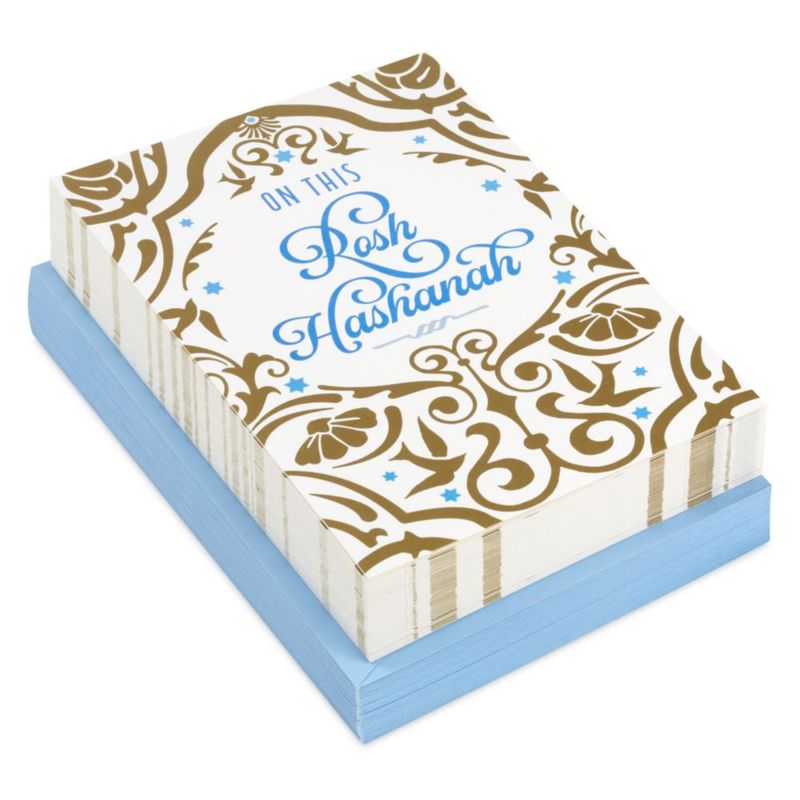 Tarjetas de Felicitación Hallmark 40 unidades para Rosh Hashaná