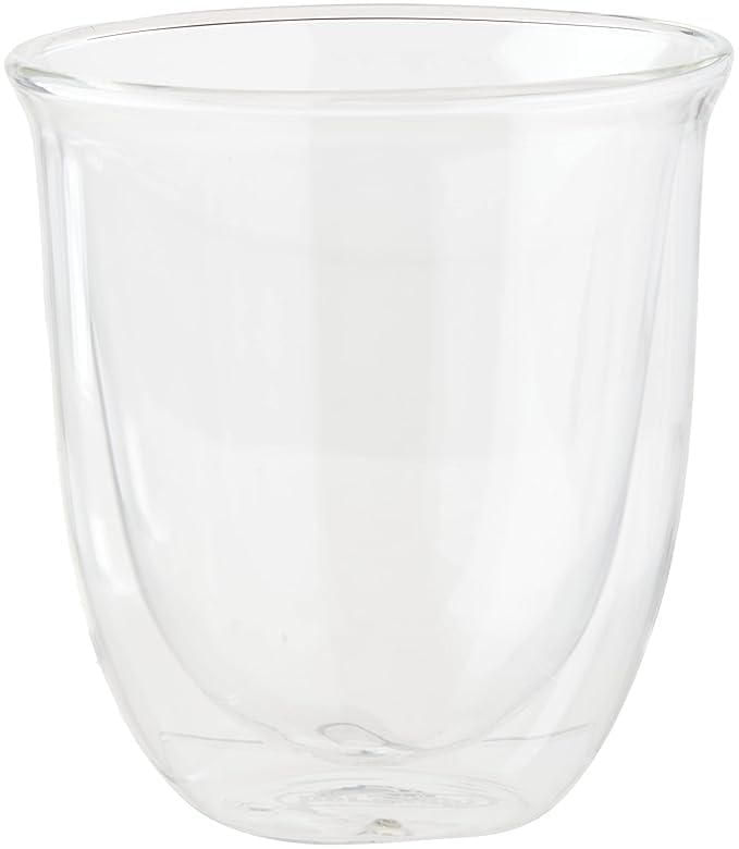 Vasos de Cappuccino De'Longhi 190 ml Juego de 6 Transparentes