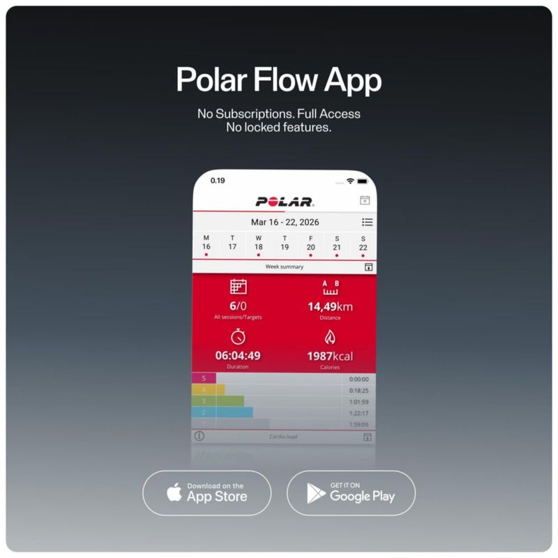 Reloj GPS POLAR Street X AMOLED de 10 Días de Batería e Impermeable