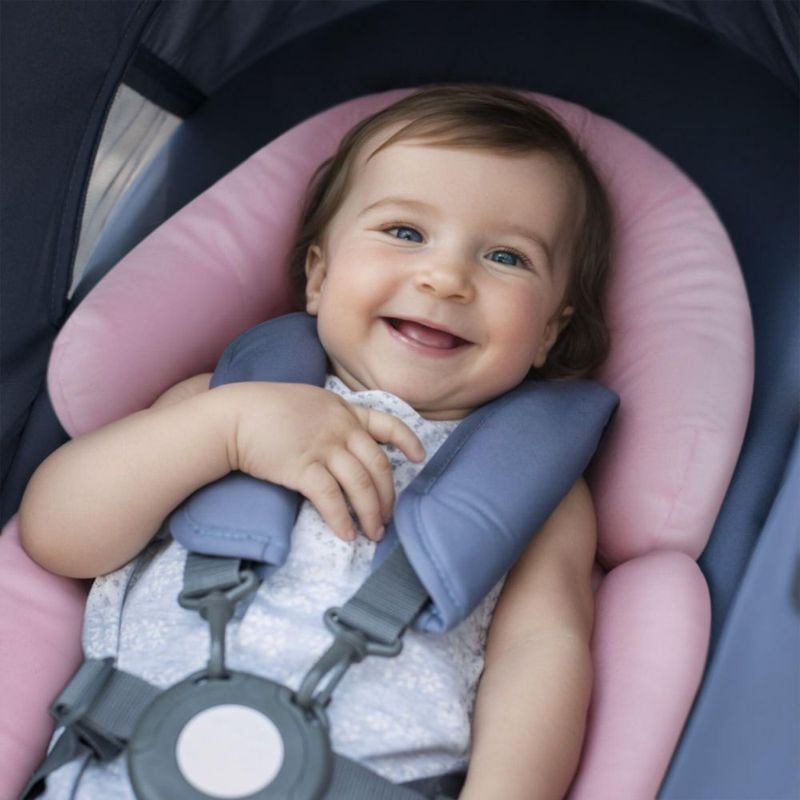 Cojín de Soporte Corporal para Bebé COOLBEBE 3‑en‑1 Rosa Suave