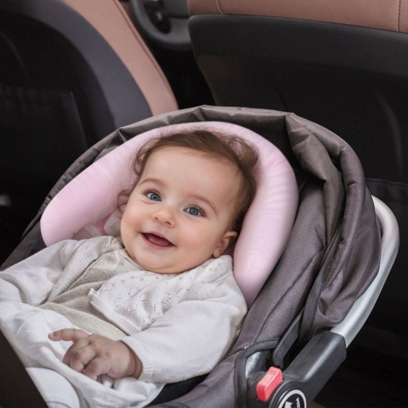 Cojín de Soporte Corporal para Bebé COOLBEBE 3‑en‑1 Rosa Suave