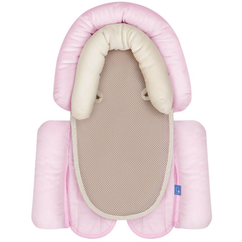 Cojín de Soporte Corporal para Bebé COOLBEBE 3‑en‑1 Rosa Suave