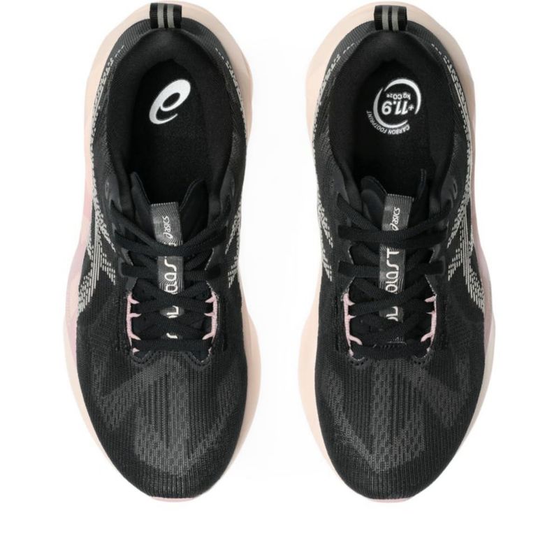 Zapatillas de running ASICS NOVABLAST 5 negro/rosa perla
