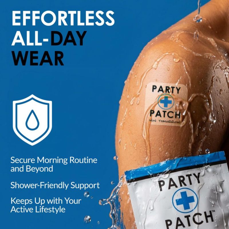 Parche Party – Pack de 50 unidades resistente al agua