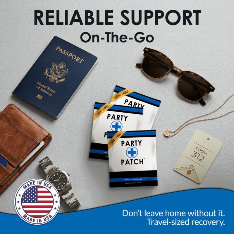 Parche Party – Pack de 50 unidades resistente al agua