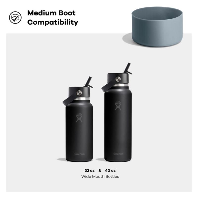 Funda Protectora para Botella Hydro Flask Mediana Gris Pizarra