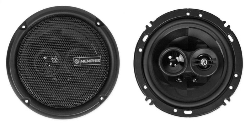 Altavoces para coche Memphis Audio PRX603 6.5 100W de 3 vías con Bluetooth