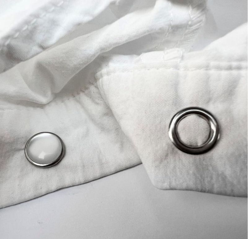 Kit de 40 broches de presión RERI de 11 mm con pinzas