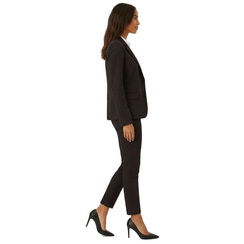 Traje de trabajo negro para mujer Marycrafts – Conjunto de blazer y pantalón