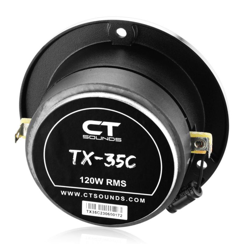 Super Tweeters CT Sounds 9 cm 480 W Par de Titanio