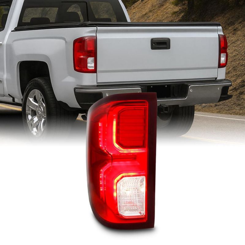 Luz trasera AKKON para Chevy Silverado 1500 LTZ 2016‑2018
