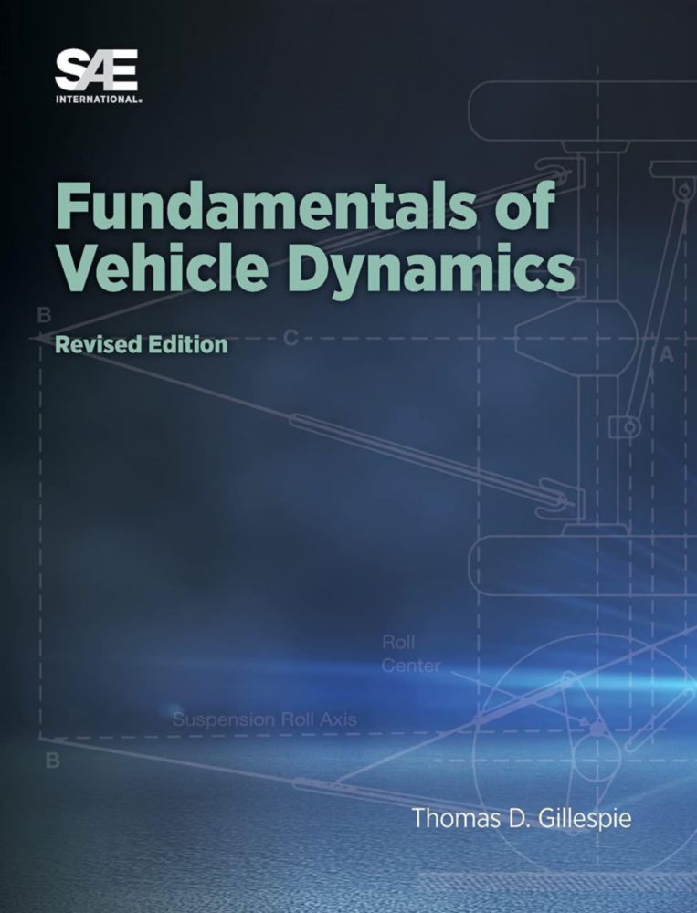 Libro SAE International: Fundamentos de la Dinámica de Vehículos