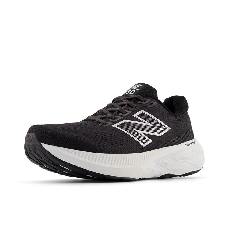 Zapatilla de running New Balance 27 cm Negro/Blanco/Reflectante