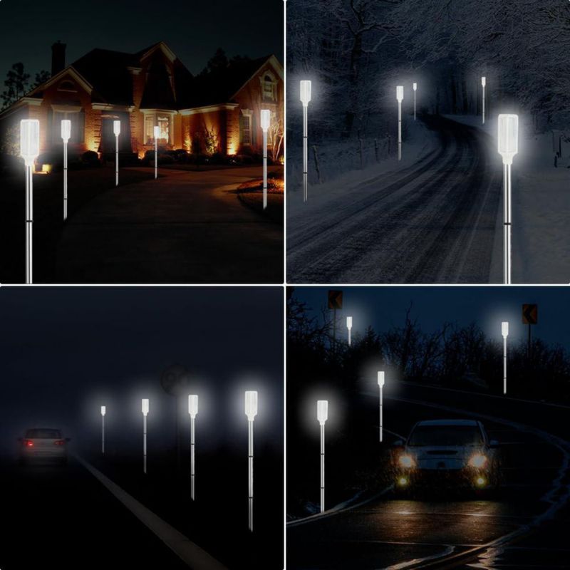 Luz de Entrada Aolyty 76 cm 2 Modos Solar Blanca