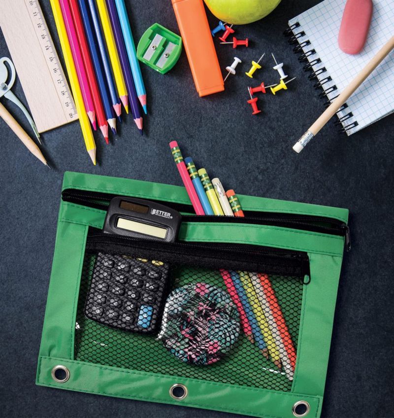 Estuche para lápices Better Office Products - Pack de 12 unidades surtidas