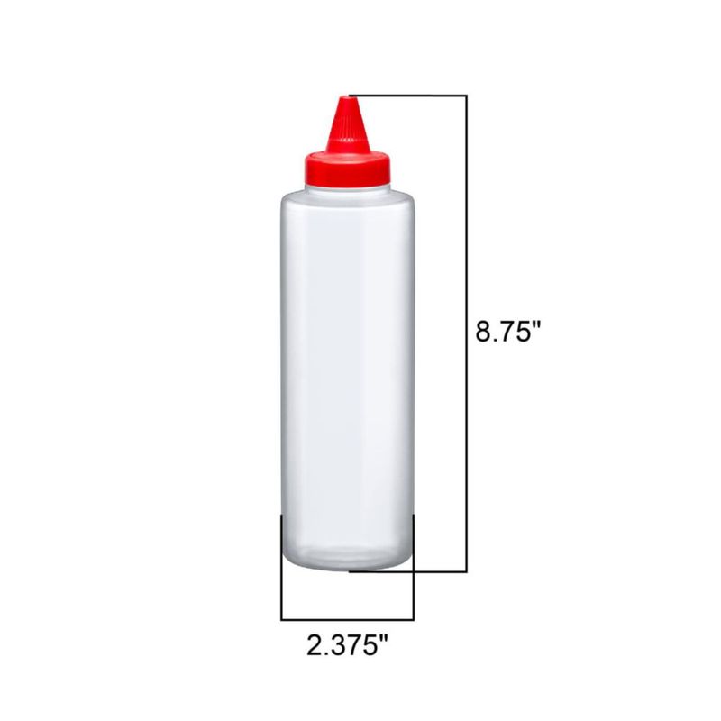 Botellas Amazing Abby 473 ml de Plástico Pack de 6 sin BPA