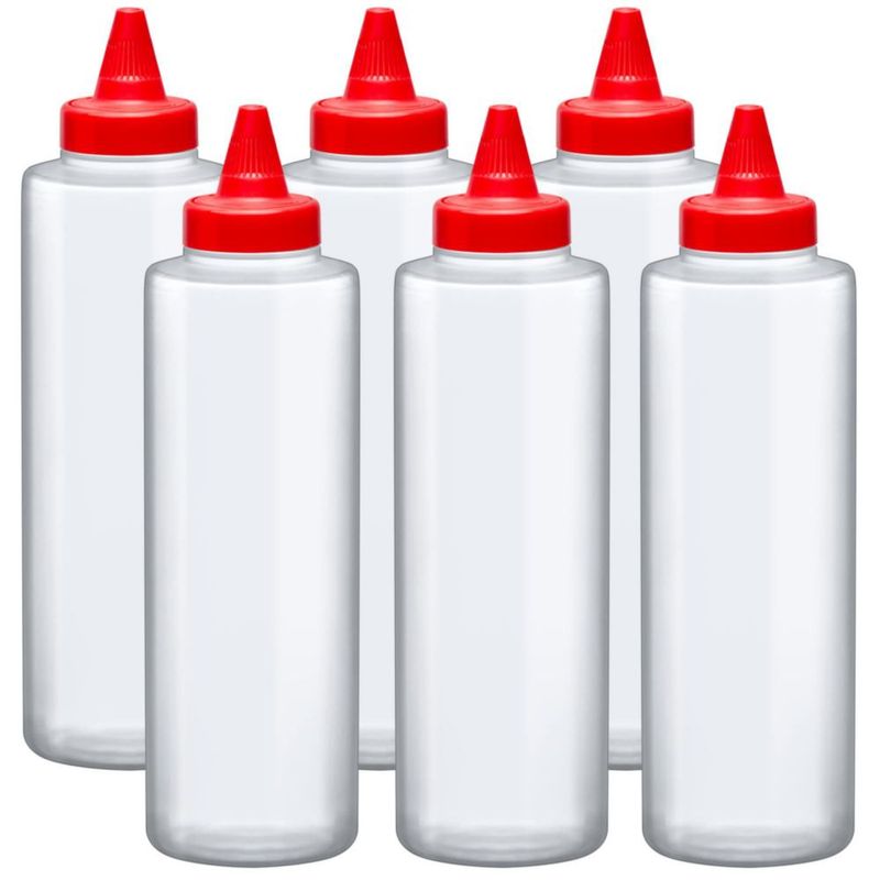 Botellas Amazing Abby 473 ml de Plástico Pack de 6 sin BPA