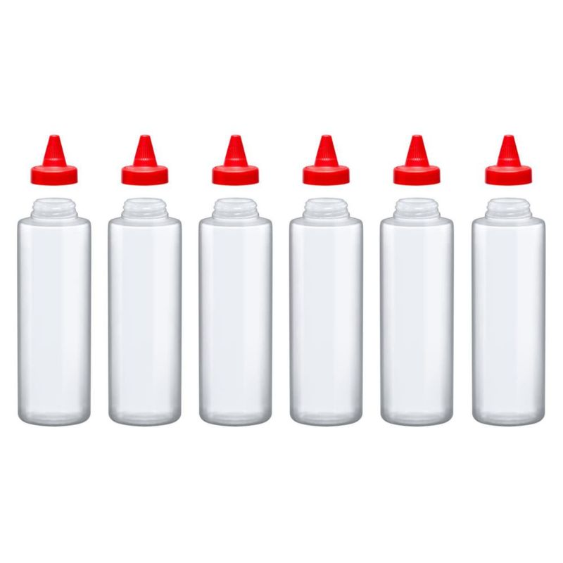 Botellas Amazing Abby 473 ml de Plástico Pack de 6 sin BPA