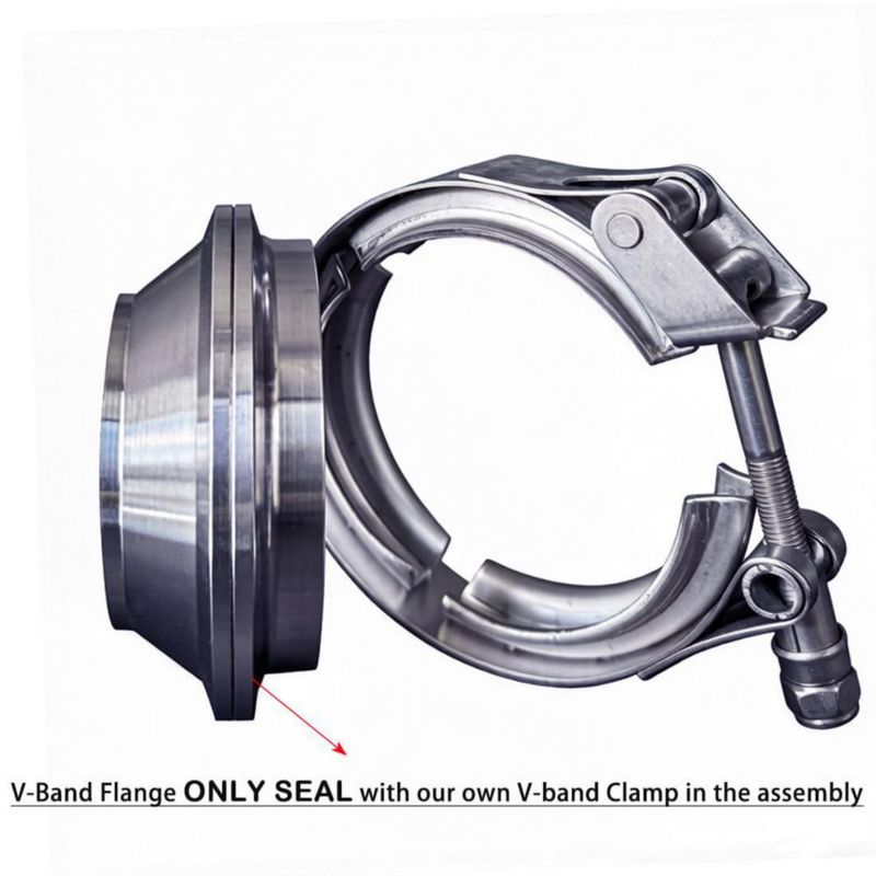 Reductor de Escape DeepFlow Adaptador V‑Band de 76 a 64 cm