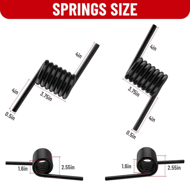Resorte para rampa de remolque TRUCFUSION – eje de 1‑1/2"