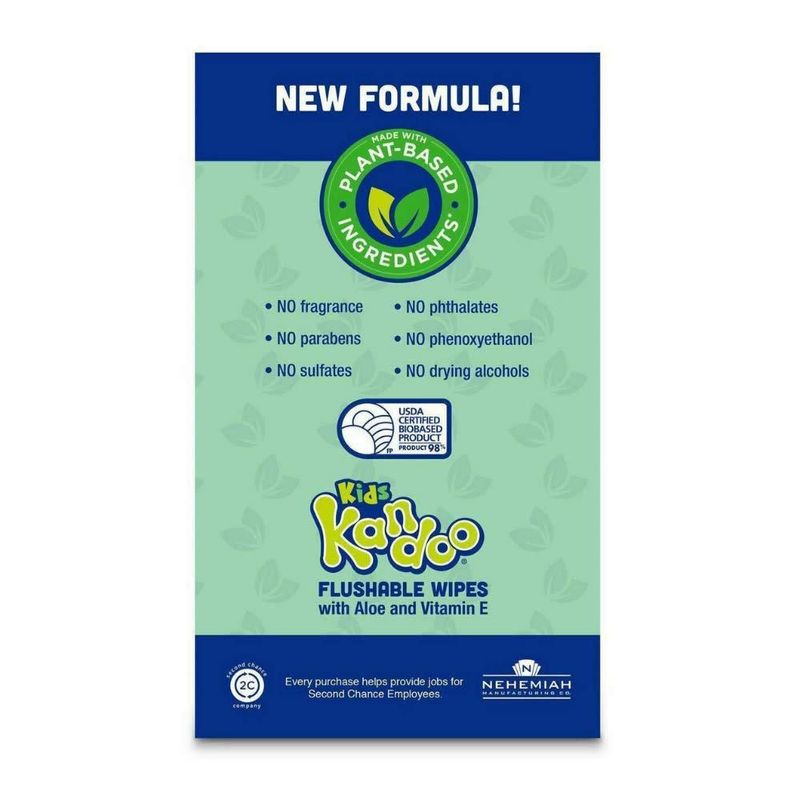 Toallitas Kandoo Sensibles 400 unidades – Recarga