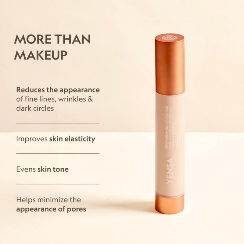 Base YENSA Silk Light 30 ml con Aceite de Vitamina C
