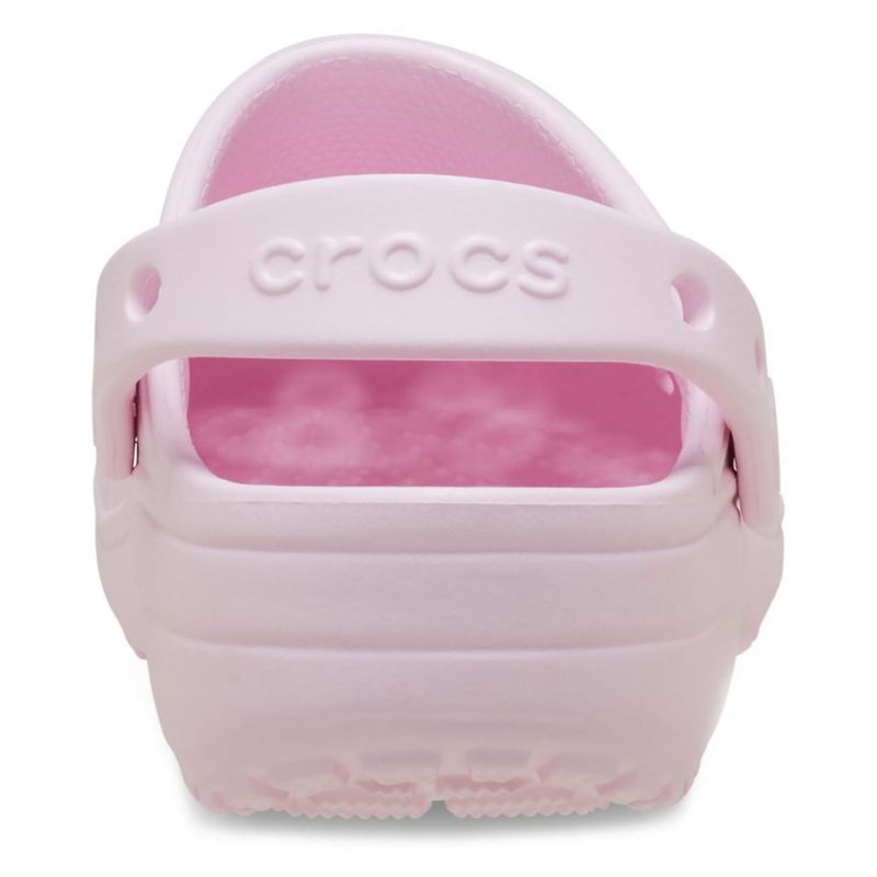 Zapatillas Crocs para niños color Rosa Leche con corte floral