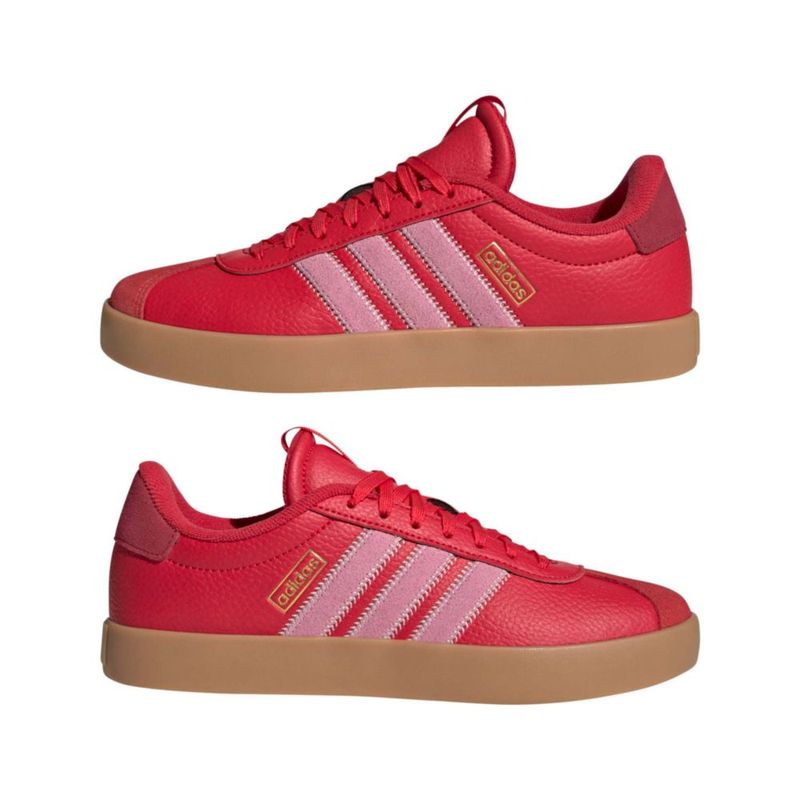 Zapatillas adidas VL Court 3.0 Ruby/Bloom/Gold talla 7.5