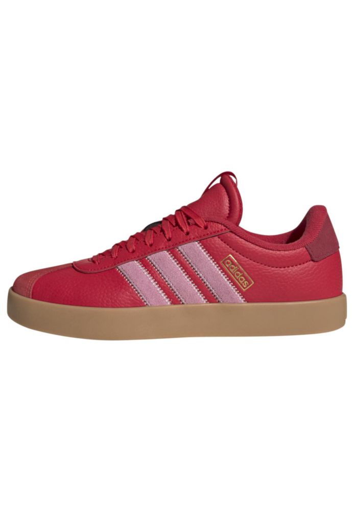 Zapatillas adidas VL Court 3.0 Ruby/Bloom/Gold talla 7.5