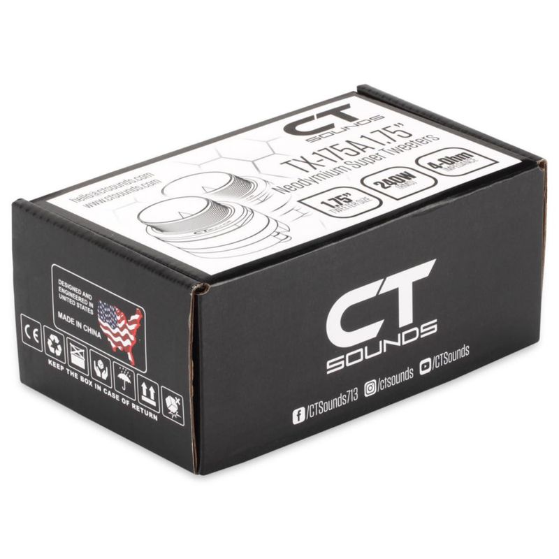 Super tweeters CT Sounds 44 cm 480 W (par)