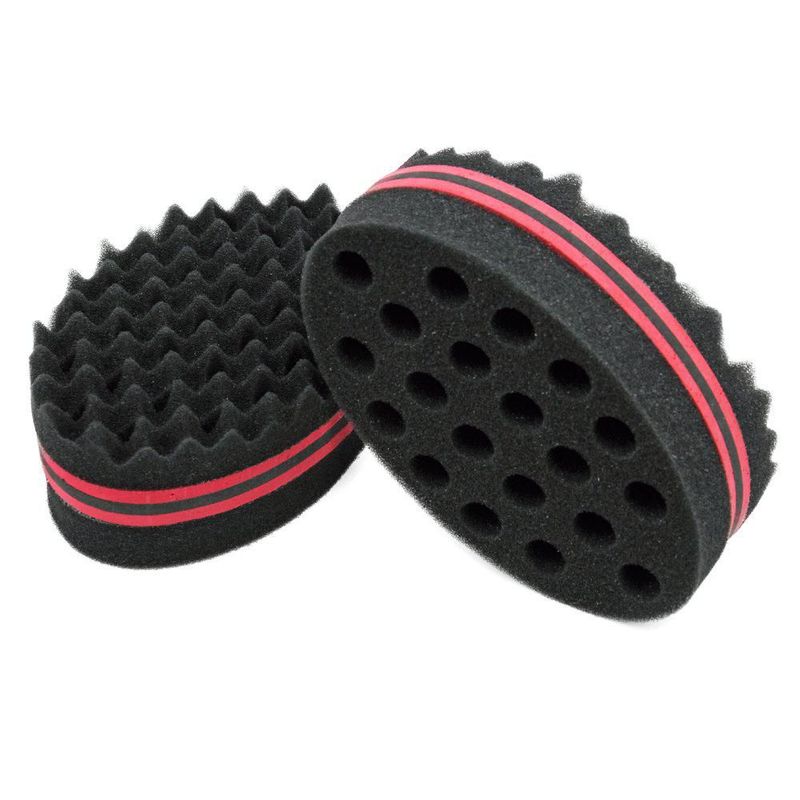 Cepillo para Cabello BEWAVE - 2 Piezas: Esponja para Rizos y Torceduras Afro y Dreadlocks