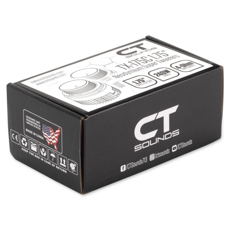 Parlantes de agudos Super Tweeters CT Sounds 44 cm 480 W (par)