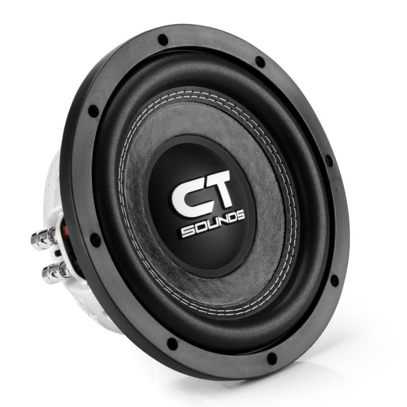 Subwoofer CT Sounds 20 cm 600 W Dual 2 Ω de montaje bajo
