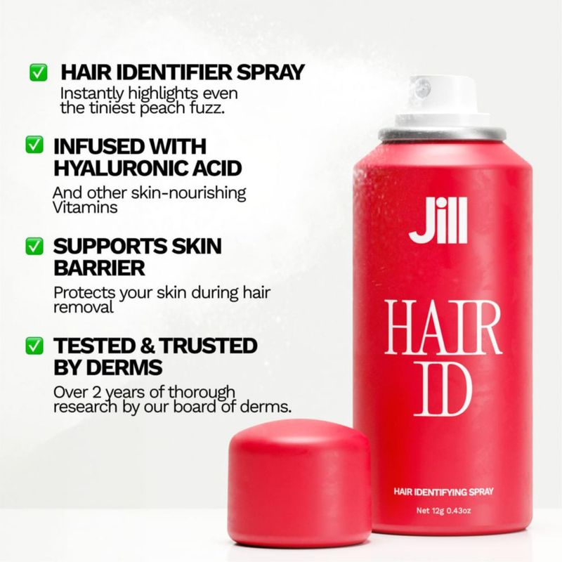 Kit de Dermaplaning JILL Starter con Spray Identificador de Vello